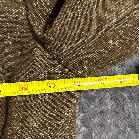 Perfect Condition Adorable Style & Co SzS Brown Tweed Blazer worn 1 time - Picture 9 of 10